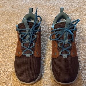 Brand New - Never Worn  Teal and Brown TEVA Athletic Shoes